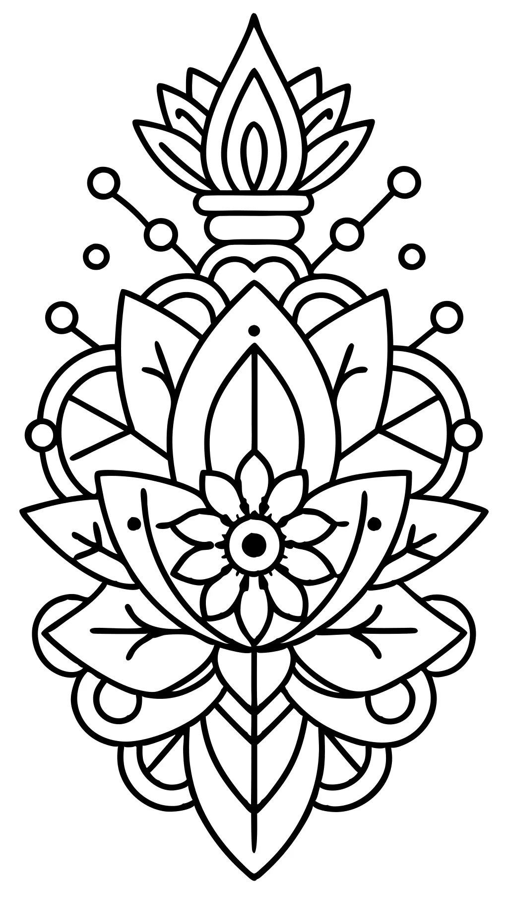 full page pattern coloring pages